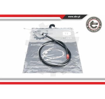 Tažné lanko, parkovací brzda ESEN SKV 25SKV246