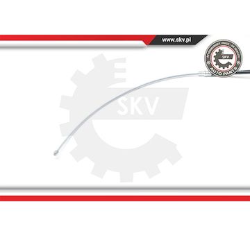 Tažné lanko, parkovací brzda ESEN SKV 25SKV496