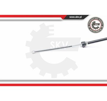 Tažné lanko, parkovací brzda ESEN SKV 25SKV736