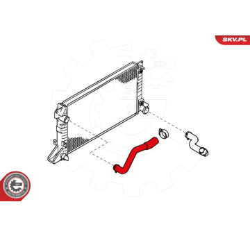 Hadica chladenia ESEN SKV 24SKV334