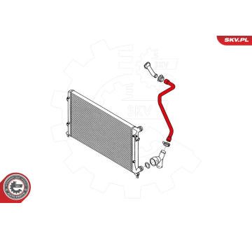 Hadice chladiče ESEN SKV 24SKV353