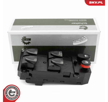 Spínač, zvedací zařízení oken ESEN SKV 37SKV437