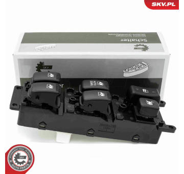 Spínač, zvedací zařízení oken ESEN SKV 37SKV460