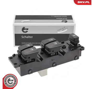 Spínač, zvedací zařízení oken ESEN SKV 37SKV523