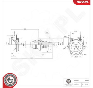 Hnací hřídel ESEN SKV 40SKV008