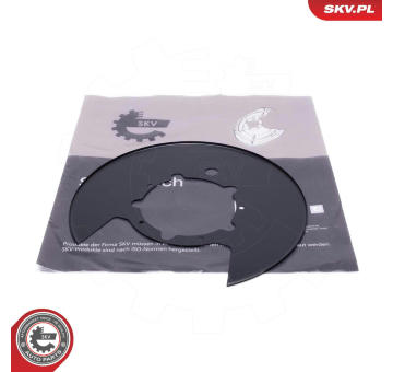 Ochranný plech proti rozstřikování, brzdový kotouč ESEN SKV 57SKV525