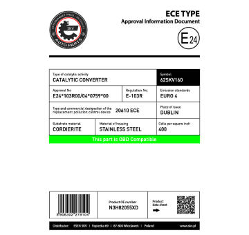 Katalyzátor ESEN SKV 62SKV160