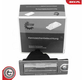 Osvětlení poznávací značky ESEN SKV 72SKV025