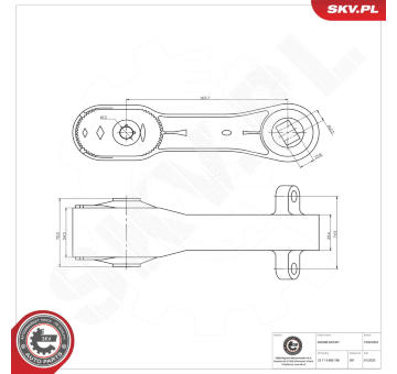 Zavěšení motoru ESEN SKV 75SKV033