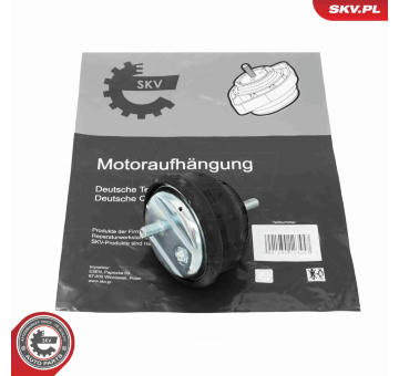 Ulożenie motora ESEN SKV 75SKV151