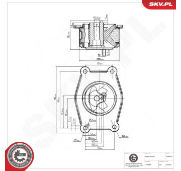 Zavěšení motoru ESEN SKV 75SKV207