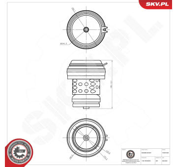 Zaveseni motoru ESEN SKV 75SKV238