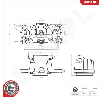 Zaveseni motoru ESEN SKV 75SKV304