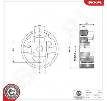 Zavěšení motoru ESEN SKV 75SKV307