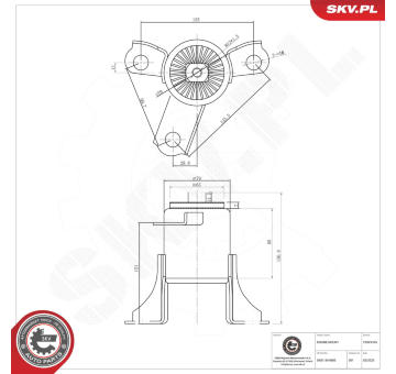 Zavěšení motoru ESEN SKV 75SKV316