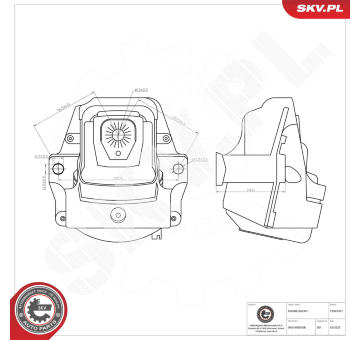 Zavěšení motoru ESEN SKV 75SKV327