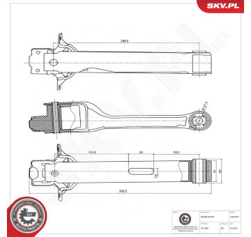 Zavěšení motoru ESEN SKV 75SKV337