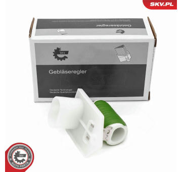 Odpor, vnitřní tlakový ventilátor SKV GERMANY 94SKV130