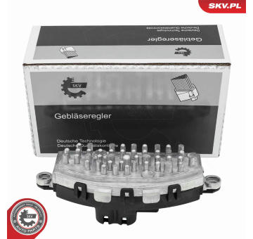 Regulace, vnitrni ventilace ESEN SKV 94SKV133