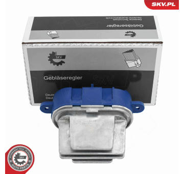 Regulace, vnitřní ventilace ESEN SKV 94SKV142
