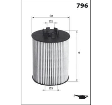 Olejový filtr LUCAS FILTERS LFOE391