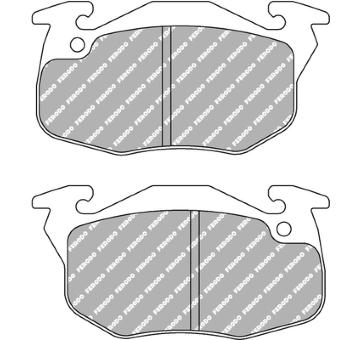 Sada brzdových destiček, kotoučová brzda FERODO RACING FCP393R