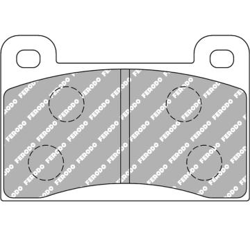 Sada brzdových destiček, kotoučová brzda FERODO RACING FCP461R