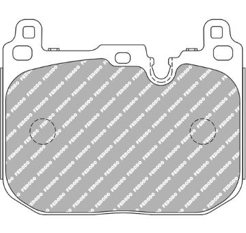 Sada brzdových destiček, kotoučová brzda FERODO RACING FDS4611