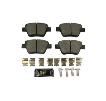 Sada brzdových destiček, kotoučová brzda HART 249 007