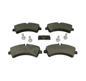 Sada brzdových destiček, kotoučová brzda HART 249 006