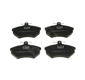 Sada brzdových destiček, kotoučová brzda HART 215 951