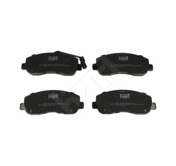 Sada brzdových destiček, kotoučová brzda HART 228 850