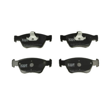 Sada brzdových destiček, kotoučová brzda HART 215 935