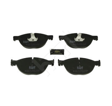 Sada brzdových destiček, kotoučová brzda HART 256 501