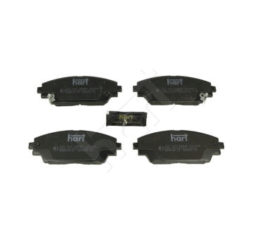 Sada brzdových destiček, kotoučová brzda HART 256 945