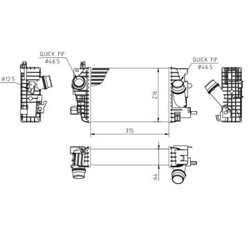 Chladič turba HART 636 911