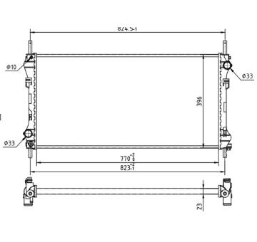 Chladič, chlazení motoru HART 637 222
