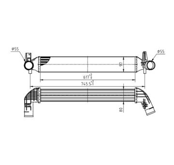 Chladič turba HART 614 064