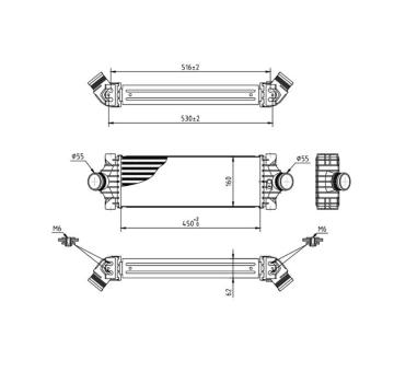 Chladič turba HART 620 806