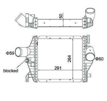 Chladič turba HART 621 406