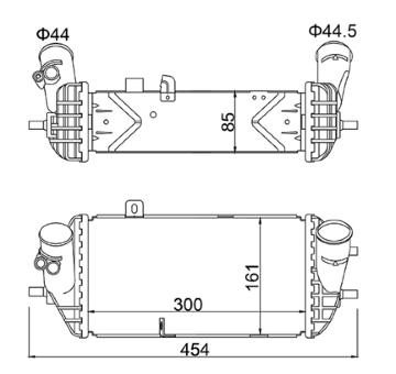 Chladič turba HART 630 299