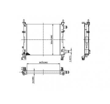 Chladič, chlazení motoru HART 605 568