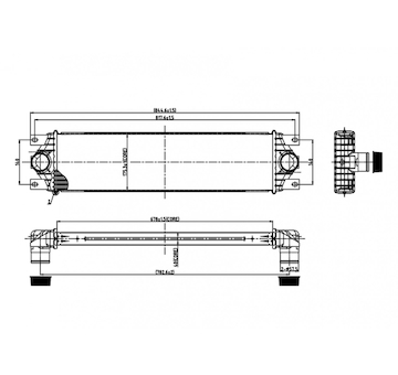 Chladič turba HART 606 481