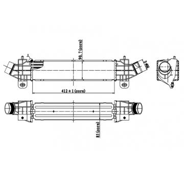 Chladič turba HART 607 883