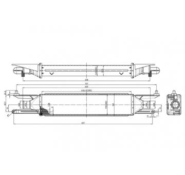Chladič turba HART 612 502
