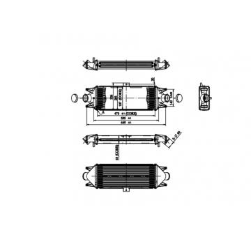 Chladič turba HART 612 532