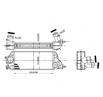 Chladič turba HART 612 551