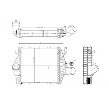 Chladič turba HART 612 558