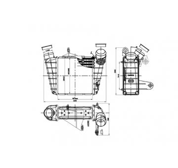 Chladič turba HART 612 724