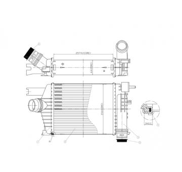 Chladič turba HART 613 787